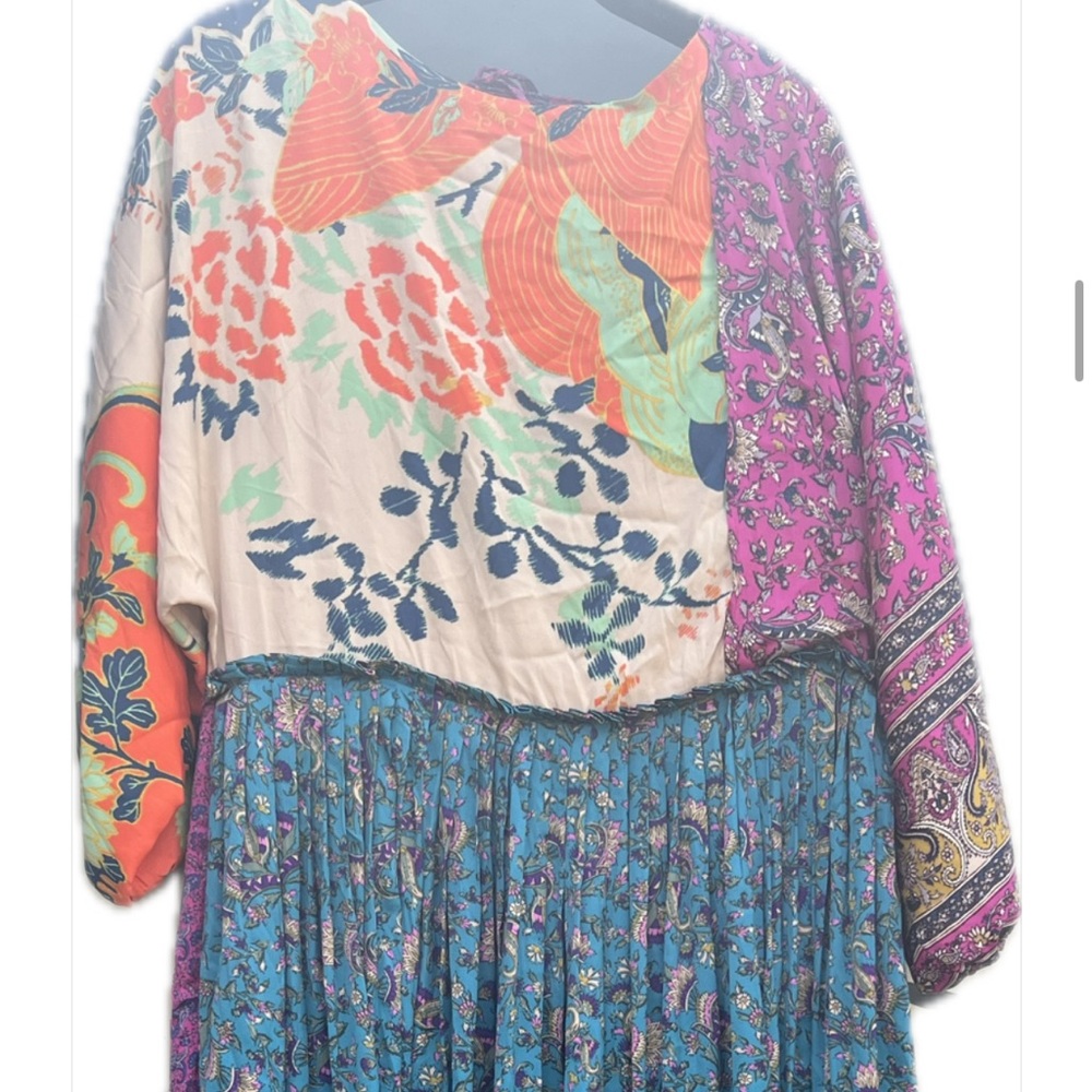 Free People Multicolor Floral Maxi Dress